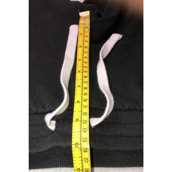 True Religion Sweat Lounge Pants Flock HS Jogger Pocket Black Womens Size M - Picture 10 of 11